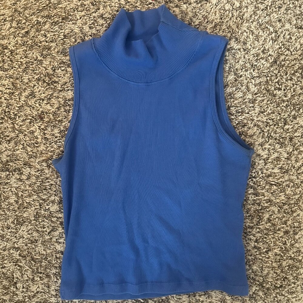 Big Bud Press Essentials Cornflower Tank Crop (Size M)